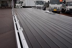 ファイター 3.7t 標準ベッド付 アルミブロック 平ボディ 220ps 未使用車