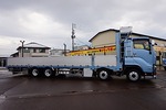 ギガ 13.8t 4軸 アルミブロック 平ボディ Rエアサス 380ps