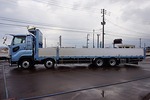 ギガ 13.8t 4軸 アルミブロック 平ボディ Rエアサス 380ps
