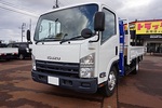 【年次点検済】エルフ 3.5t 高床 ワイドロング タダノ4段セルフクレーン付