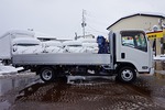 ,【年次点検済】エルフ 2t 4WD FFL ワイドロング アルミブロック タダノ4段簡易クレーン付