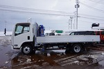 ,【年次点検済】エルフ 2t 4WD FFL ワイドロング アルミブロック タダノ4段簡易クレーン付