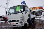 ,【年次点検済】エルフ 2t 4WD FFL ワイドロング アルミブロック タダノ4段簡易クレーン付