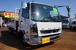 【年次点検済】ファイター 4.2t 増トン ワイドベッド付 ユニック4段クレーン付 240ps