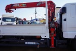【年次点検済】ファイター 4.2t 増トン ワイドベッド付 ユニック4段クレーン付 240ps