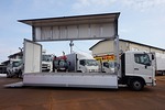 レンジャー 2.55t ワイドベッド付 アルミウイング 格納ゲート付 210ps