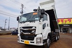 ギガ 8.9t 3軸 2デフ Lゲートダンプ 380ps