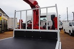 キャンター 3.1t 高床 ワイド超ロング ユニック4段セルフクレーン付 未使用車