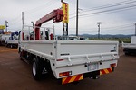 キャンター 3.1t 高床 ワイド超ロング ユニック4段セルフクレーン付 未使用車