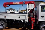 【年次点検済】エルフ 3.85t 高床 標準ロング ユニック4段クレーン付