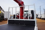 キャンター 3.3t 高床 ワイド超ロング ユニック5段クレーン付 未使用車