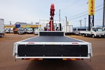 キャンター 3.3t 高床 ワイド超ロング ユニック5段クレーン付 未使用車