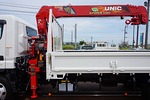 キャンター 3.3t 高床 ワイド超ロング ユニック5段クレーン付 未使用車