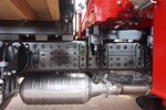 キャンター 3.3t 高床 ワイド超ロング ユニック5段クレーン付 未使用車