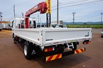 キャンター 3.3t 高床 ワイド超ロング ユニック5段クレーン付 未使用車