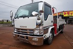 【年次点検済】エルフ 3t 高床 標準ロング ユニック4段クレーン付