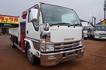 【年次点検済】エルフ 3t 高床 標準ロング ユニック4段クレーン付