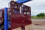【年次点検済】フォワード 8.4t 増トン 3軸 2デフ ワイドベッド付 アルミブロック タダノ5段セルフクレーン付 300ps