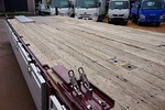 【年次点検済】フォワード 8.4t 増トン 3軸 2デフ ワイドベッド付 アルミブロック タダノ5段セルフクレーン付 300ps