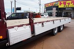 【年次点検済】フォワード 8.4t 増トン 3軸 2デフ ワイドベッド付 アルミブロック タダノ5段セルフクレーン付 300ps