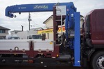 【年次点検済】フォワード 8.4t 増トン 3軸 2デフ ワイドベッド付 アルミブロック タダノ5段セルフクレーン付 300ps