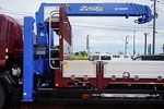 【年次点検済】フォワード 8.4t 増トン 3軸 2デフ ワイドベッド付 アルミブロック タダノ5段セルフクレーン付 300ps