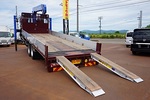 【年次点検済】フォワード 8.4t 増トン 3軸 2デフ ワイドベッド付 アルミブロック タダノ5段セルフクレーン付 300ps