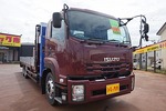 【年次点検済】フォワード 8.4t 増トン 3軸 2デフ ワイドベッド付 アルミブロック タダノ5段セルフクレーン付 300ps