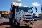 ギガ 9.2t 3軸 2デフ ダンプ 380ps