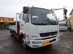 ファイター 5t 増トン 標準ベッド付 ユニック4段クレーン付 240ps 未使用車