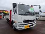 ファイター 4.5t 増トン 標準ベッド付 ユニック4段セルフクレーン付 240ps 未使用車