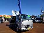 エルフ 2.6t FFL 標準 強化ダンプ/タダノ4段クレーン付