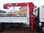 キャンター 3.2t 高床 ワイド超ロング ユニック5段クレーン付 未使用車