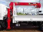 キャンター 3.1t 高床 ワイド超ロング ユニック4段セルフクレーン付 未使用車