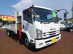 【年次点検済】フォワード 7.5t 増トン ワイドベッドレス ユニック4段クレーン付 240ps