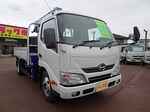 【年次点検済】デュトロ 3t 4WD FJL 標準ロング タダノ4段クレーン付
