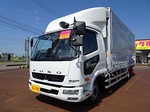 ファイター 4.75t 増トン ワイドベッド付 アルミウイング リアエアサス 240ps 未使用車
