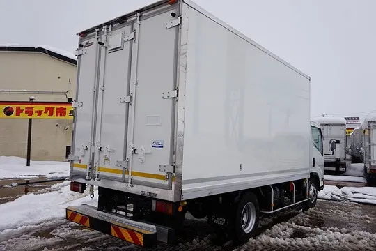 エルフ 3.8t 高床 ワイドロング 保冷バン オートフロア付