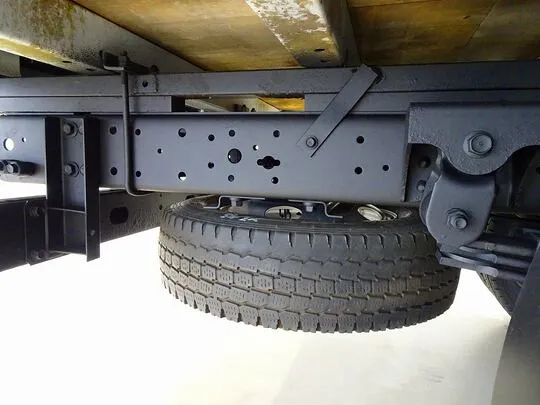 【年次点検済】デュトロ 3t 4WD FJL 標準ロング タダノ4段クレーン付