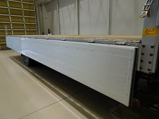 【年次点検済】フォワード 7.2t 増トン ワイドベッド付 アルミブロック タダノ5段クレーン付 260ps