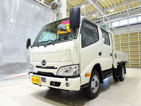 デュトロ 2t 4WD 高床 標準セミロング Wキャブ 未使用車