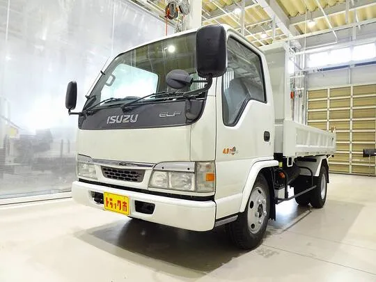 H15 エルフ 3t 高床 標準セミロング ローダーダンプ