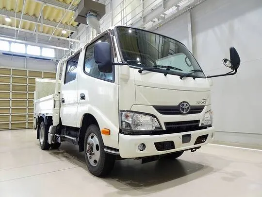 トヨエース 2t 4WD 高床 標準セミロング Wキャブ/垂直PG付