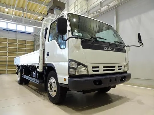 エルフ 4.7t 高床 ワイド超ロング アルミブロック 平ボデー