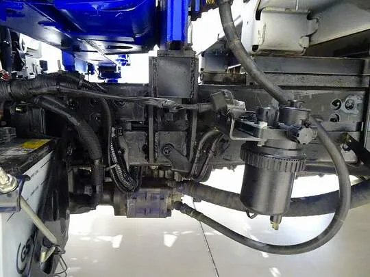 【年次点検済】デュトロ 2.85t FJL 標準セミロング タダノ4段クレーン付