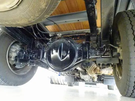 【年次点検済】デュトロ 2.85t FJL 標準セミロング タダノ4段クレーン付