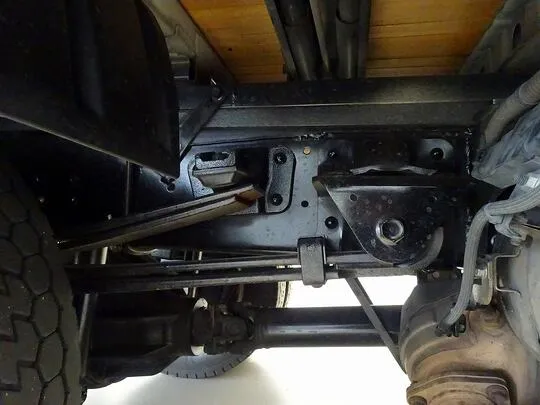 【年次点検済】デュトロ 2.85t FJL 標準セミロング タダノ4段クレーン付