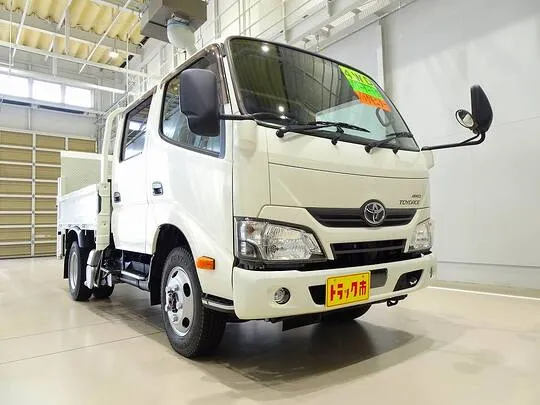 トヨエース 2t 4WD 高床 標準セミロング Wキャブ/垂直PG付