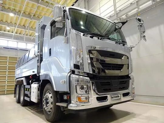 ギガ 9.2t 3軸 2デフ ダンプ 380ps