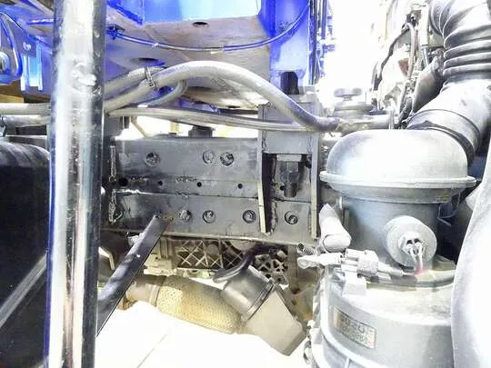 エルフ 3.65t 高床 標準セミロング タダノ4段クレーン付